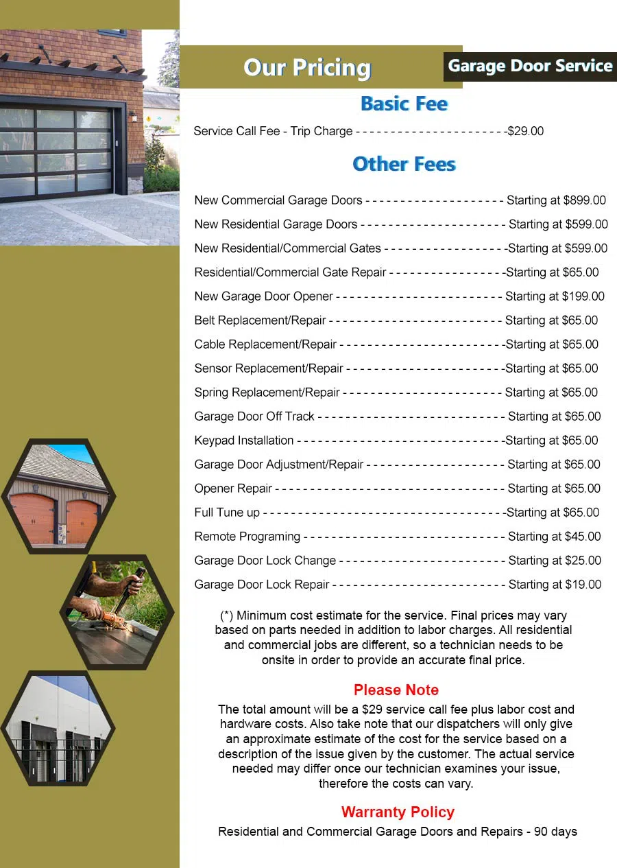 Security Garage Door Repair Service Groveport, OH 614-681-0056